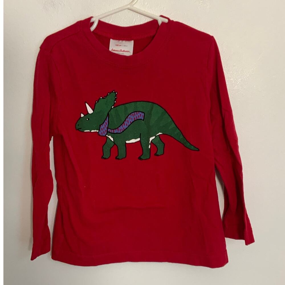 Hanna Andersson Dinosaur Winter shirt size‎ 4